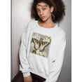 thumbnail image 2 of Butterfly Branch Ii Sweatshirt Women -Victoria Borges Designs, Female 5X-Large, 2 of 4
