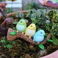 thumbnail image 4 of Resin Handicrafts Colored Mockingbird Tree Hanging Decorations, 4 of 9