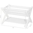 thumbnail image 2 of Bookshelf with ,  Bookshelf, Book Storage Organizer, Small Book Shelf for  Rooms, , Playroom, White, 2 of 9
