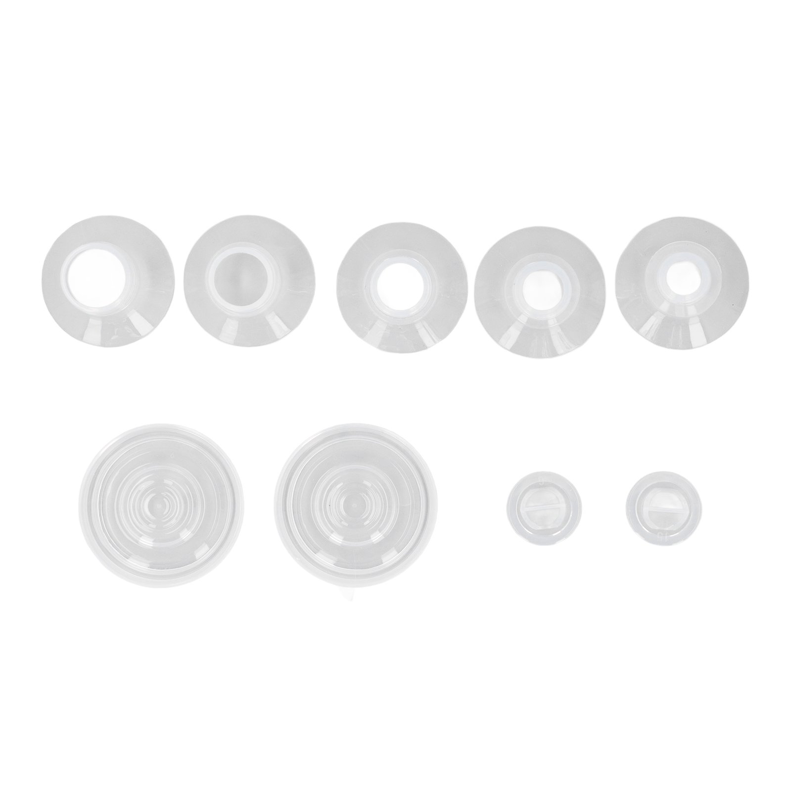 M Buder Flange Cover Duckbill Valves Silicone Diaphragm Replacement Accessories Set for Bust Pump (13mm-21mm)