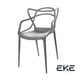 thumbnail image 5 of Set De 4 Sillas Comedor Nealtican Exterior Interior Pvc Gris EKE Life Home GC015, 5 of 6