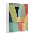 thumbnail image 2 of Stupell Industries Mid-Century Retro Geometric Archways White Framed Giclee Art, 24 x 30, by Suzanne Nicoll, 2 of 8