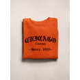 thumbnail image 3 of Gothic Style Chicago Sweatshirt Women -Image by Shutterstock, Female Medium, 3 of 4