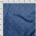 thumbnail image 3 of oneOone Viscose Chiffon Dark Blue Fabric Floral Fabric For Sewing Printed Craft Fabric By The Yard 42 Inch Wide, 3 of 5