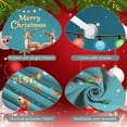 thumbnail image 4 of Santa Claus Christmas Banner Reindeer Xmas Display Christmas Tree Gift Boxes Holiday Backdrop for Christmas Party Holiday Decoration Indoor Celebration, 4 of 9