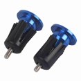 thumbnail image 3 of 1 Pair Aluminum Alloy Bike Bicycle Handlebar Handle Grip Bar End Plug Cap Parts(Blue), 3 of 4