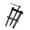 8 inches, variant on 2 Jaw Pullers Bearing Pullers Auto Bushing Gear Extractor Wheel Inner Bearing Pullers Auto Pulley FlywheelRemoval