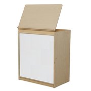 Big Book Display with Magnetic Markerboard