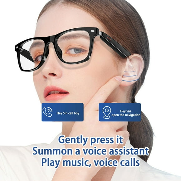 Smart Glasses for Listening To Music Wireless Headphone Sunglasses E13 Smart Glasses for Men And Women (Half Rimmed Sunglasses)