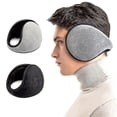 thumbnail image 2 of Orejeras de invierno para hombre, cubierta protectora para la oreja, máscara gruesa de felpa suave, calentador de invierno * stb, 2 of 4