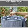 thumbnail image 5 of Stainless Steel Laundry Spiral Hanger For Sheets, Spiral Shaped Drying Rack Space-saving Design, Innovative Design For Wide Application, 5 of 5