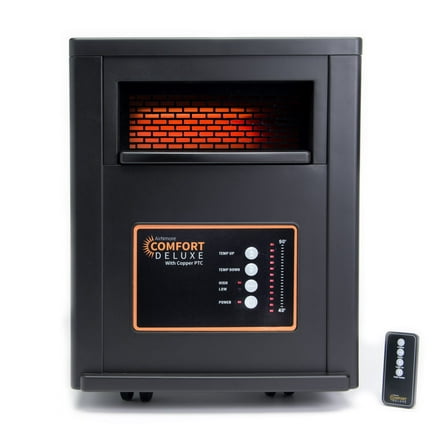 AirNmore Comfort Deluxe Infrared Space Heater with Remote