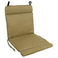 thumbnail image 3 of Blazing Needles Outdoor Glider Chair Hinged Seat & Back Cushion, 3 of 4