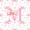 White Pink M, variant on spefrowx Cute Bow Monogrammed Twin Comforter Sets for Kids, Pink Letter M Print Bedding Set, Pink Reversible, 2-Piece, 1 Comforter and 1 Pillowcase
