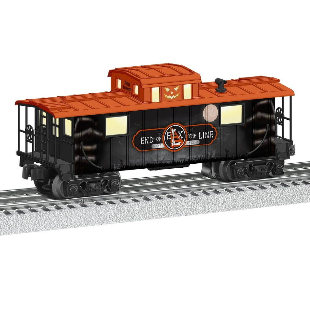 Lionel O Scale End of Line Halloween Caboose Electric Powered Model