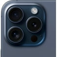 thumbnail image 2 of Restored Apple iPhone 15 Pro - Cricket Wireless- 256 GB Blue Titanium (Refurbished), 2 of 6