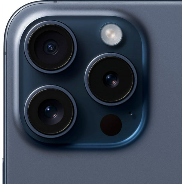 Restored Apple iPhone 15 Pro 512GB Unlocked Blue Titanium MTU03LL