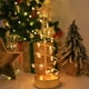 thumbnail image 5 of Iron Mesh Lights Glowing Christmas Tree Creativeness Tower Skirt Glowing Window Desktop Counter Ornaments Home Lighting Night Lights Props Christmas Decorations, 5 of 9