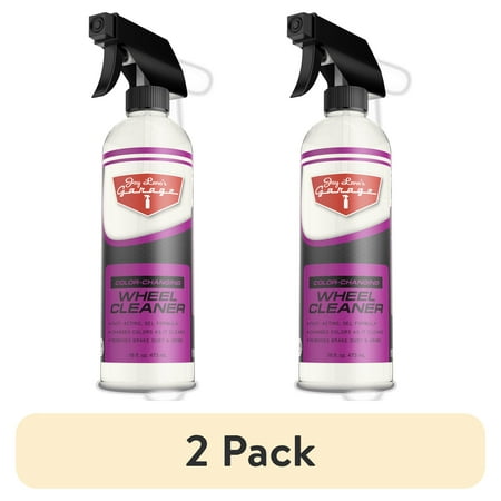 (2 pack) Jay Leno's Garage Wheel Cleaner (16 oz) - Easily Cleans Car Wheels