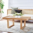 thumbnail image 2 of SAFAVIEH Juri Coastal Rectangle Coffee Table, Natural, 2 of 10