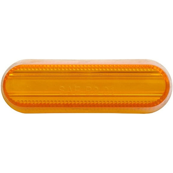 Optronics A68ABP MC68 Series Replacement Lens, Amber
