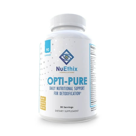 NuEthix Opti-Pure Daily Detoxification Supplement, 90 Capsules