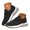 Black, variant on Womens Walking Shoes Embroidery Platform Running Tennis Sneakers Lace up Slip on Casual Shoes