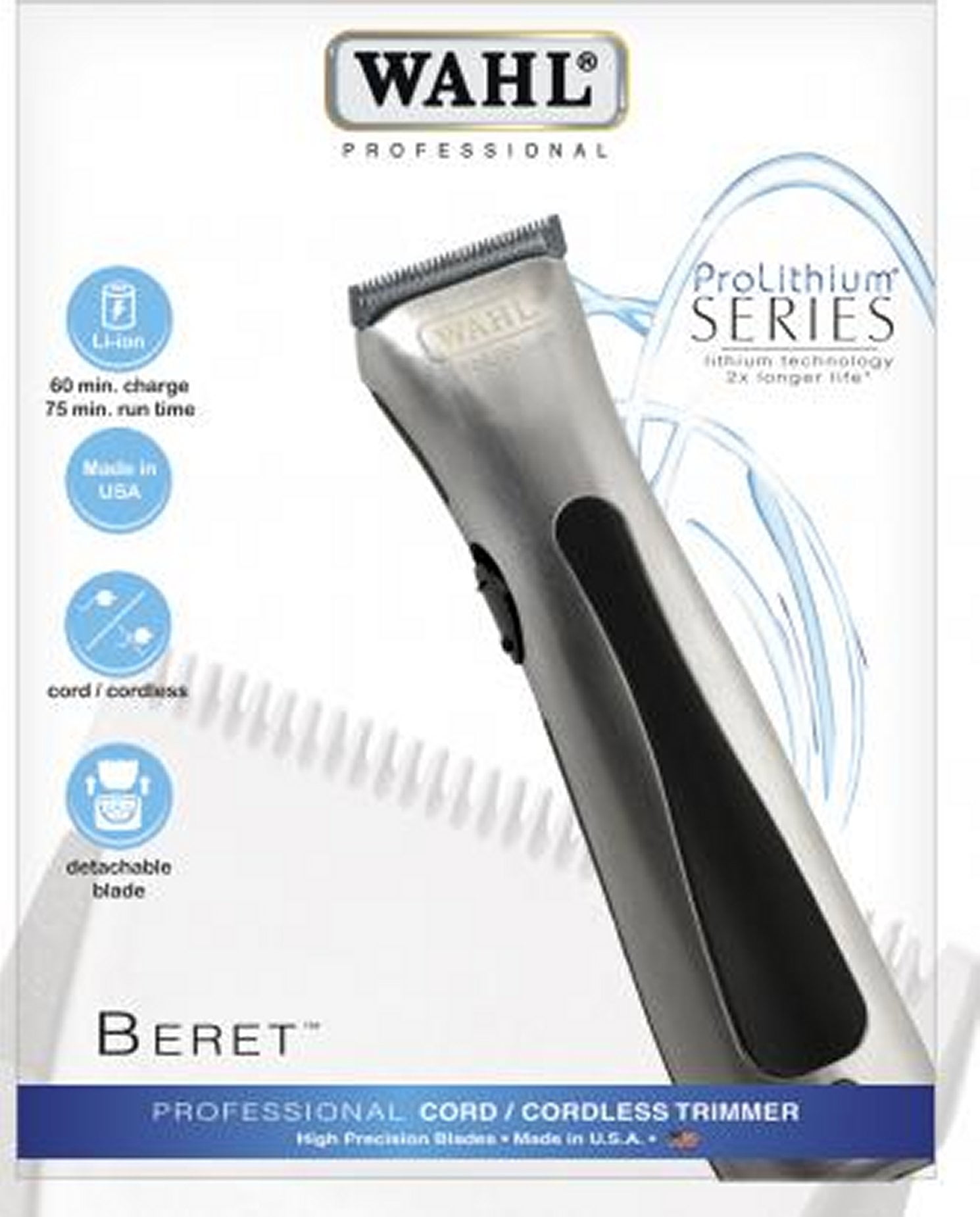 Wahl Lithium Beret Cord/Cordless Trimmer - Walmart.ca