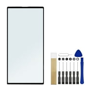 For T-Mobile LG Wing 5G LM-F100TM LMF100TM Replacement Front Glass Lens Screen Door Tool Black