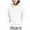White-Fashion Sweatshirts, variant on Xcmzpl Hoodies for Women Casual Solid Color Hooded Sweatshirt Athletic Pullover Tops Dressy Casual Long Sleeve Blouses Fall Clothes