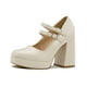 thumbnail image 3 of Zapatilla Elegante Para Mujer Graduación Formal Color Neutro gris 22, 3 of 6