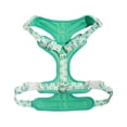 thumbnail image 6 of Oodles Smiley Squad Adjustable Mesh Dog Walking Harness, Green, Medium, 6 of 12