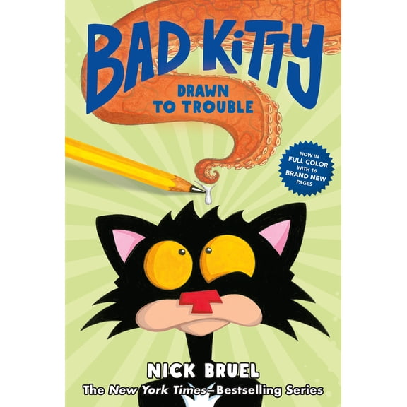 Bad Kitty: Bad Kitty Drawn to Trouble (full-color edition) (Hardcover)