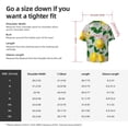 thumbnail image 7 of Wukai Lemon1 Men's Casual Short-Sleeve Button Down Shirt - Lightweight Summer Dress Shirt for Daily Wear-Small, 7 of 7