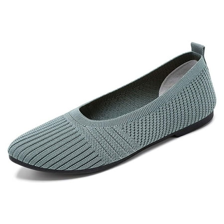 Casual Slip On Shoes for Women with Memory Foam Comfort Women s Shoes Pointed Toe Solid Color Flat Shoes Fashion Shoes Breathable Mom Shoes Casual Slip On Shoes for Women with Memory Foam Comfort Women s Shoes Pointed Toe Solid Color Flat Shoes Fashion Shoes Breathable Mom Shoes