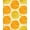 Orange, Pattern 1, variant on ODIKA 4'x6' Machine Washable Non-Slip Area Rug, Citrus Burst Interlocking High Traffic Rug, Orange, 250577