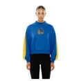 thumbnail image 4 of Women's New Era Royal Golden State Warriors Sport Night Balloon Sleeves Sweatshirt, 4 of 5