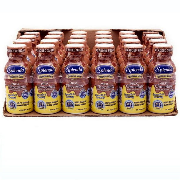 Splenda SP10771120 Splenda Diabetes Care Shakes Milk Chocolate 8oz 4