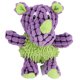 thumbnail image 1 of Mascota, perro, gato, peluche, lindo Animal, juguete para masticar, Limpieza de dientes, juguetes de entrenamiento con chirriador (rinoceronte), 1 of 8