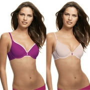 Maidenform Sweet Nothings Amazing Comfort Lace Trim Demi Bras, 2-Pack