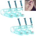 thumbnail image 1 of Ear Piercing Gun, 6pcs Disposable Safety Ear Piercing Gun Unit Tool With Asepsis Pierce Kit Blue For Piercing Kit Piercing Supplies, 1 of 5