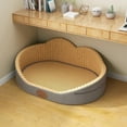 thumbnail image 3 of Canil Enclose Indoor Dog Bed Accessories Kennel House Supplies Furniture Dog Bed Camping Cat Shop Casa Perro Pet Products MR50GS ShopWise Round, 3 of 9