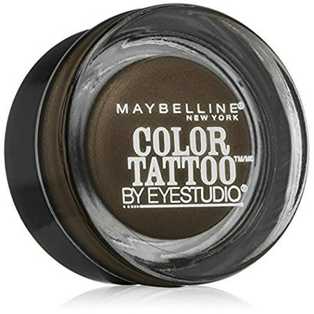 Deep Set Eyes And Eye Shadow 2 of Eye Studio Color Tattoo Leather 24 HR Cream Gel Eyeshadow, Deep Forest, 0.14 Ounce (Pack of 2) By Maybelline New York ()