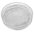 thumbnail image 1 of 3PCS Fryer Rack Set, 304 Stainless Steel, Stackable Multi Layer Dehydrator Rack For Cosori,, Versatile Design, Convenient Side, Crispier, 1 of 8