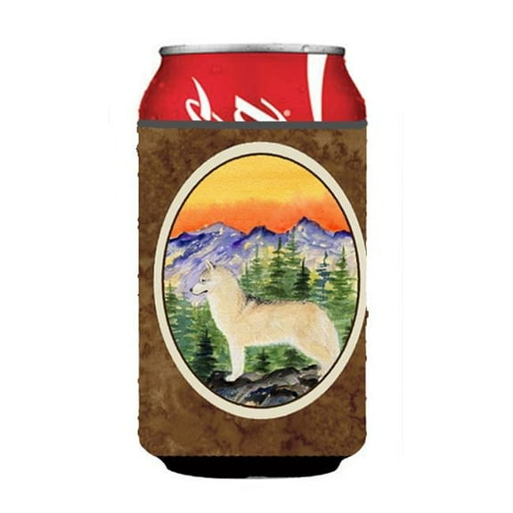 Siberian Husky Can Or bottle sleeve Hugger - 12 oz.