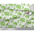 thumbnail image 3 of Soimoi Green Cotton Voile Fabric Sketch Tree Print Sewing Fabric Yard 56 Inch Wide, 3 of 3