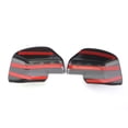 thumbnail image 3 of TFixolOne Pair Mirror Covers Gloss Black Replacement for Range Rover Sport Discovery 3 Freelander 2 05-09, 3 of 7