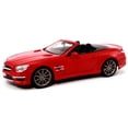 thumbnail image 2 of Diecast Car & Mechanic Set Package - Mercedes-Benz SL63 AMG Convertible, Red - Maisto 31503 - 1/24 Scale Diecast Model Toy Car w/Mechanic Set, 2 of 3