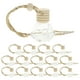 thumbnail image 1 of 15 botellas de vidrio para difusor de coche, 8 ml, vacías, colgantes, para ambientador, perfume, aceites esenciales, aromaterapia, decoración, 1 of 7