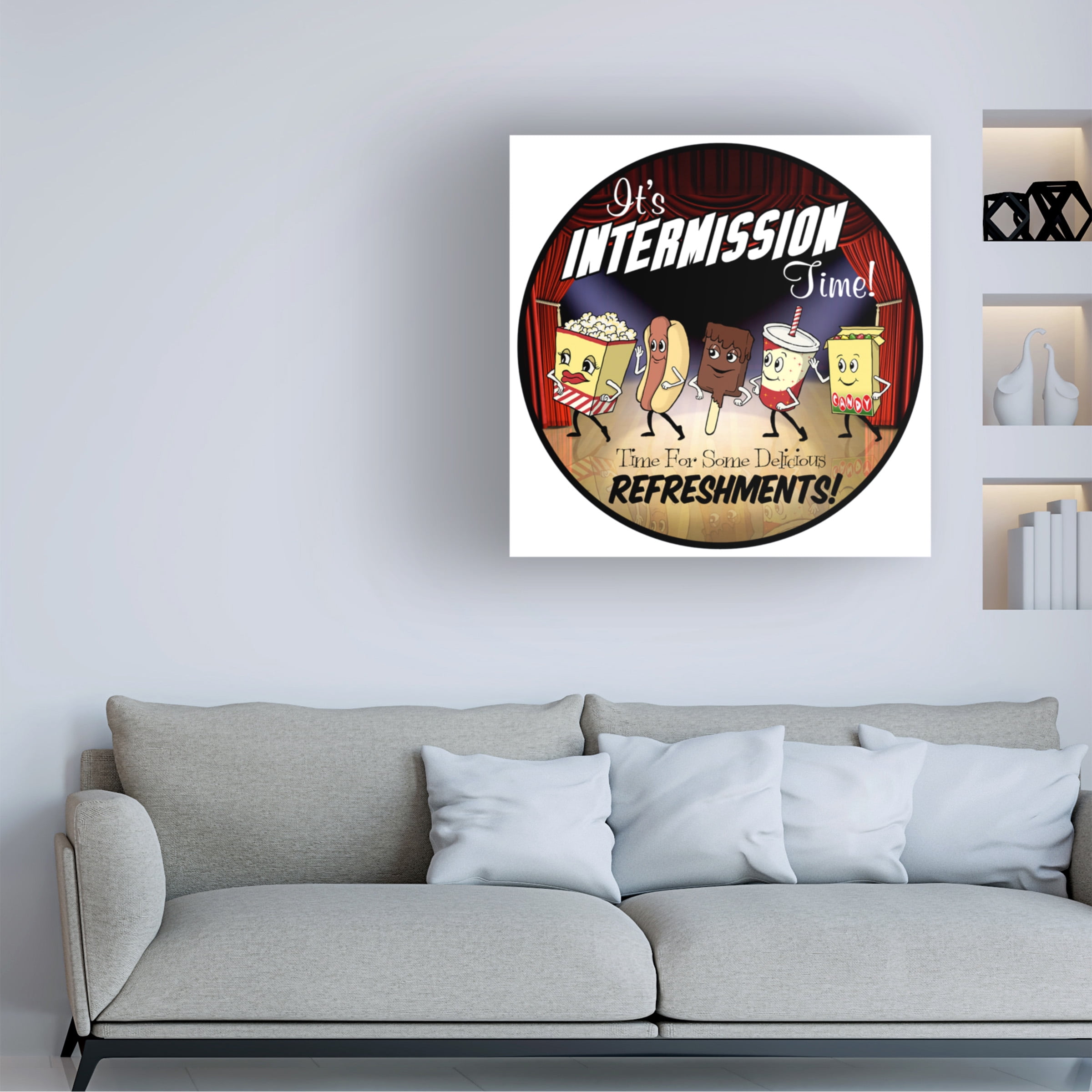 RetroPlanet 'Intermission Refreshments' Canvas Art